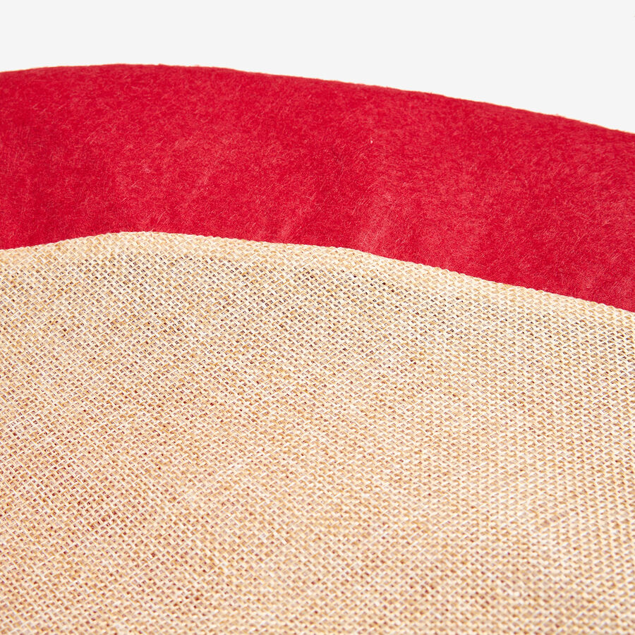 Alfombra para árbol Papa Noel Ø90cm