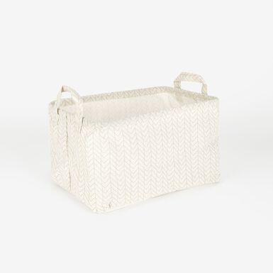 Cesta con asa de poli&eacute;ster Erase 32x21x19cm