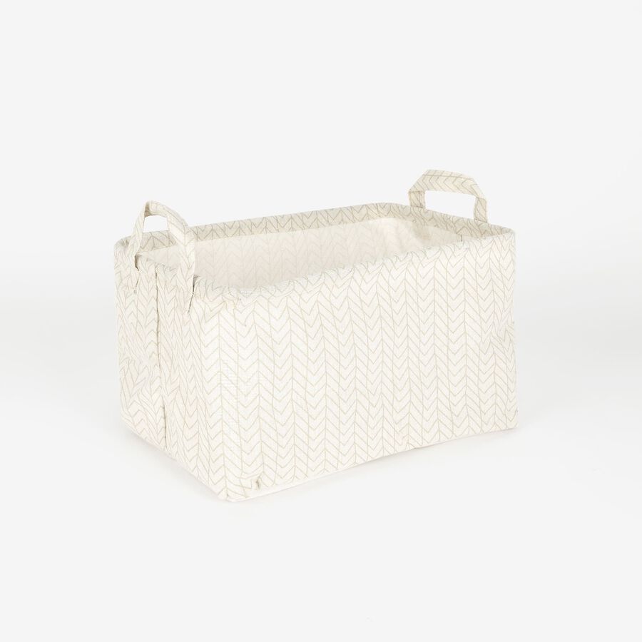 Cesta con asa de poli&eacute;ster Erase 32x21x19cm