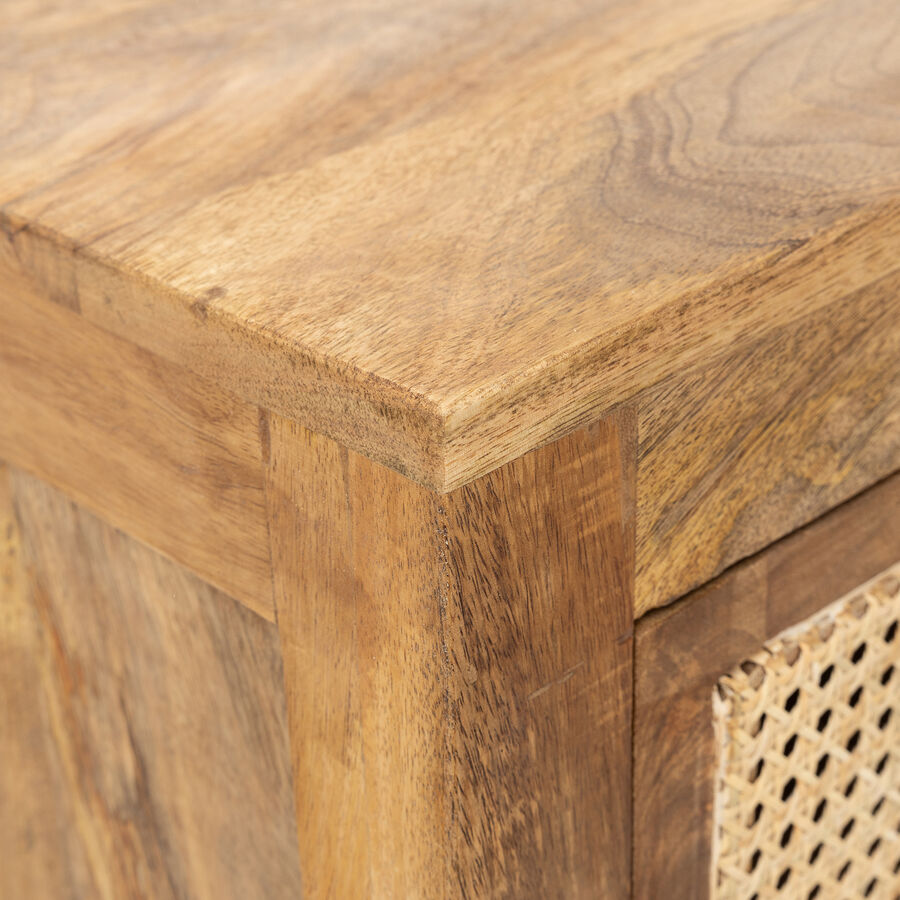 Armario de madera de mango Merlin 82x42x138cm Clau&Chloe