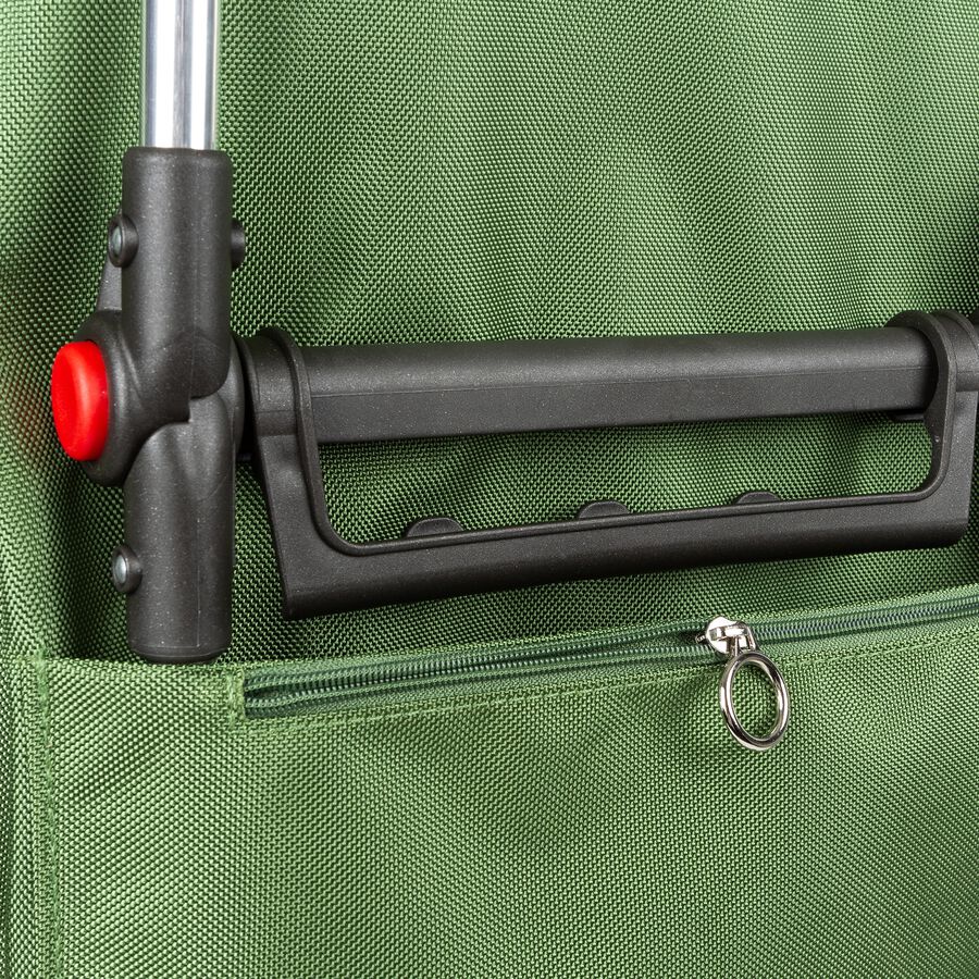 Carro de la compra de acero inoxidable kaki I-Max 4L