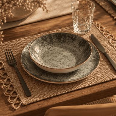 Plato hondo de porcelana Moon 20cm