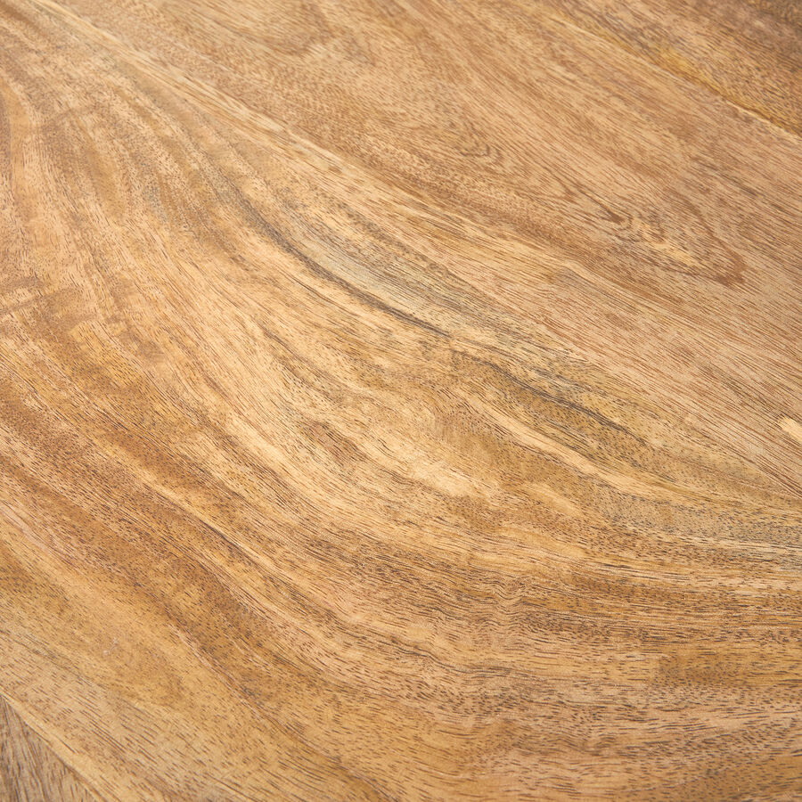 Mesa de comedor de madera de acacia Siba Ø120x77cm Clau&Chloe