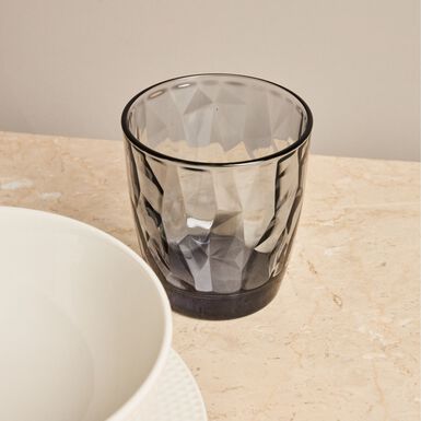 Vaso de agua de cristal Ocean Blue Diamond 30cl - Bormioli