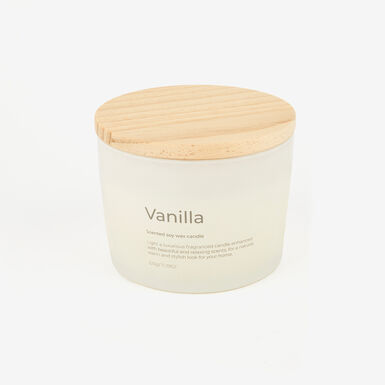 Vela aromática Vainilla 290g Ø11x9cm