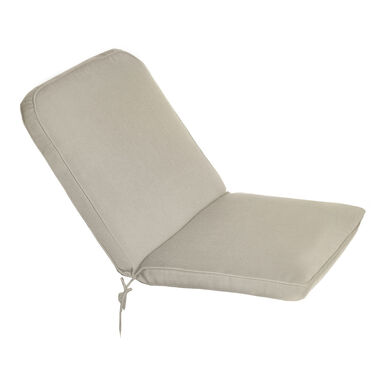 Cojín de silla natural Bahamas 90x45cm