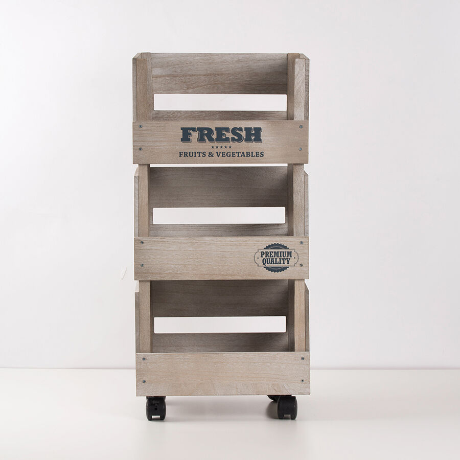 Carro Verdulero 3 Compartimentos