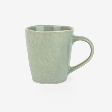 Mug verde de gres Arlet 35cl Ø9x10cm