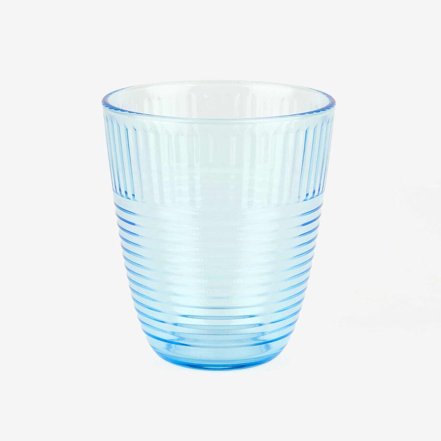 Vaso de vidrio azul Velor 31cl