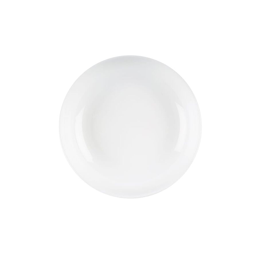 Plato llano blanco opal Ø17cm