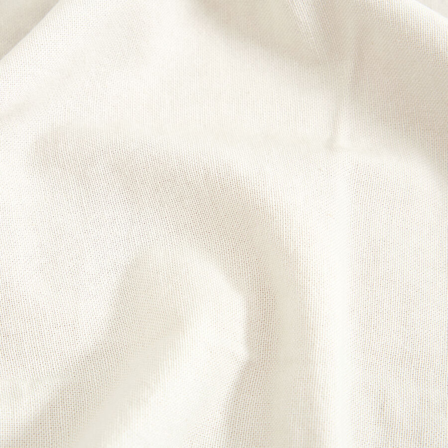 Mantel de algodón gris Flecos 140x140cm