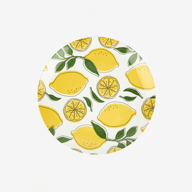 Plato de postre de melamina Lemon &Oslash;20cm