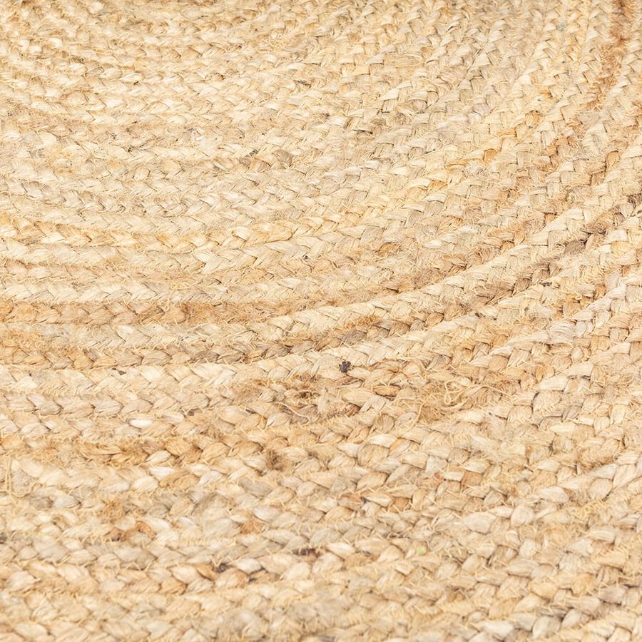 Alfombra redonda de yute &Oslash;150cm