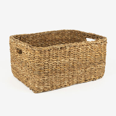 Cesta rectangular Typha Sahid 38x30x20cm