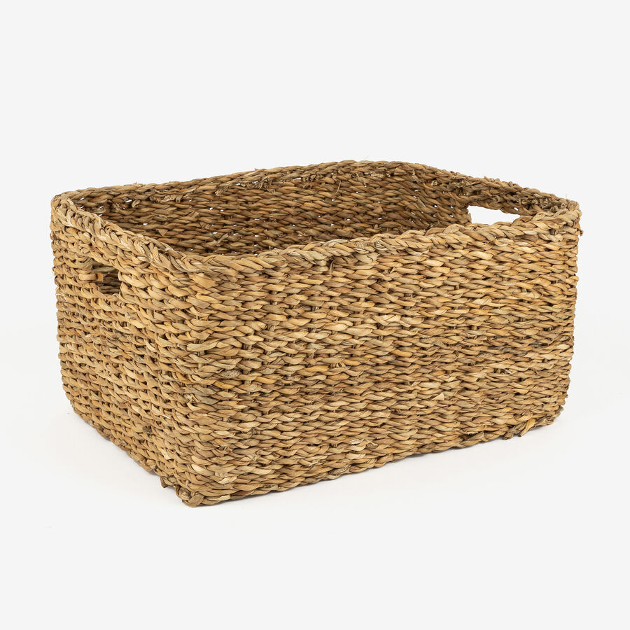 Cesta rectangular Typha Sahid 38x30x20cm