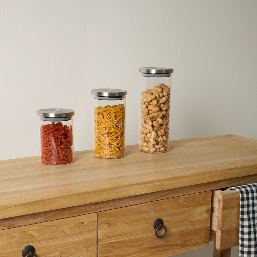 Bote de cristal Siroco &Oslash;10x25cm 1,4L