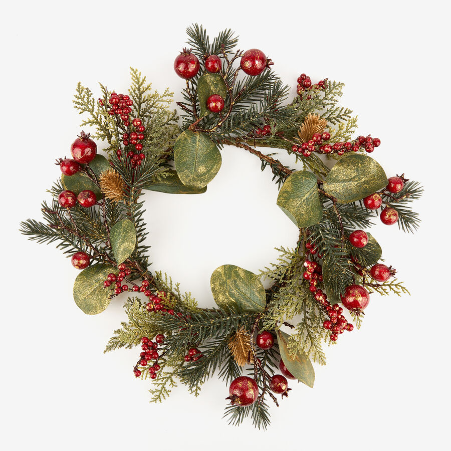 Corona decorativa de bayas &Oslash;35cm