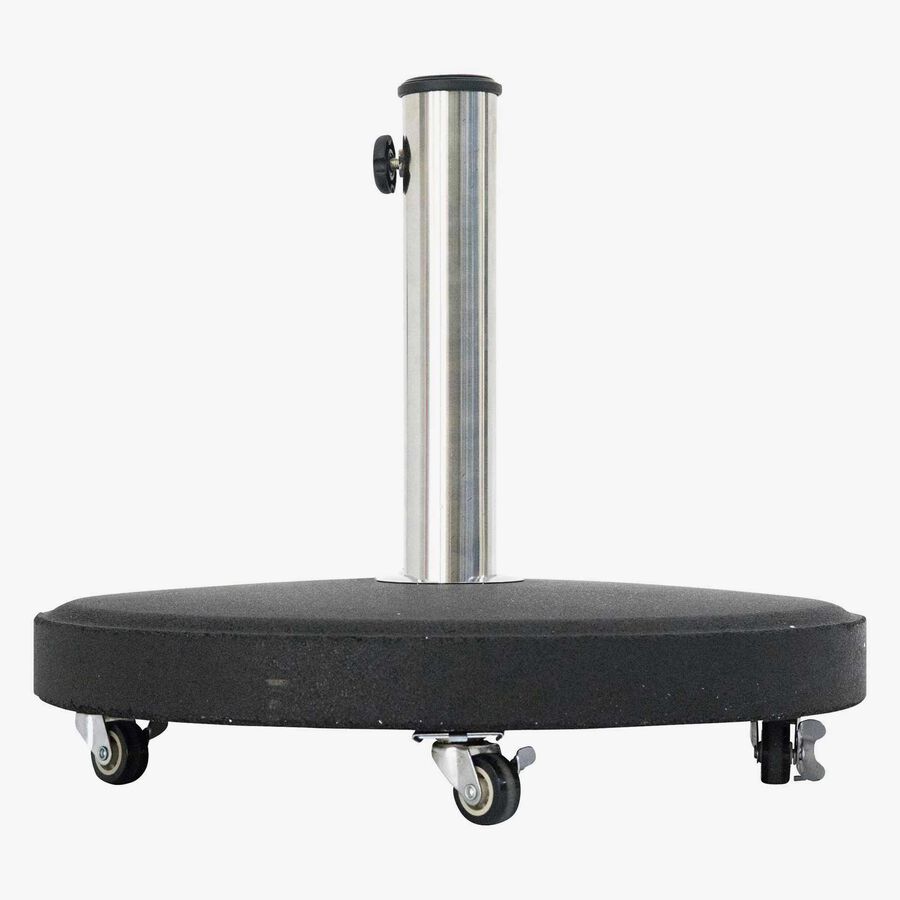 Pie para parasol de hormig&oacute;n y acero inoxidable Terlux &Oslash;50x38cm