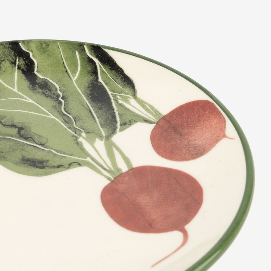 Vajilla de 18 piezas de porcelana Huerto