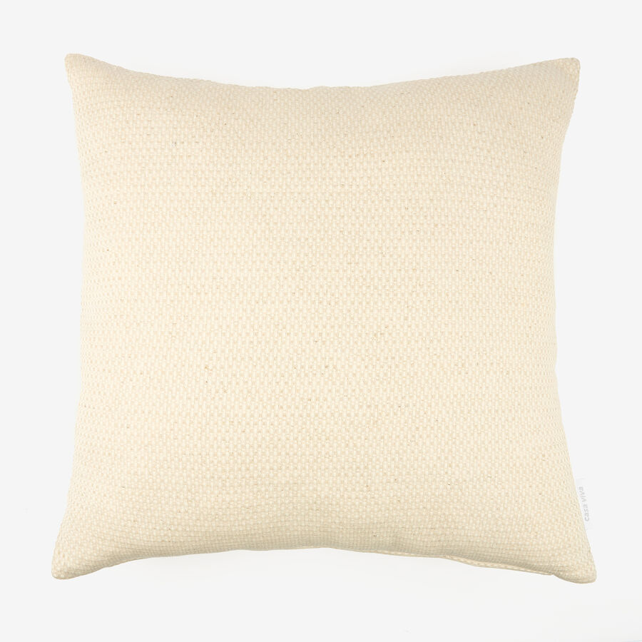Funda de cojín beige Bucle 45x45cm