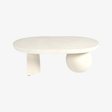 Mesa de centro de madera de mango Beca 107x71x38cm Clau&Chloe