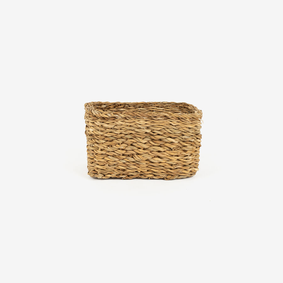 Cesta rectangular Typha Sahid 22x14x12cm