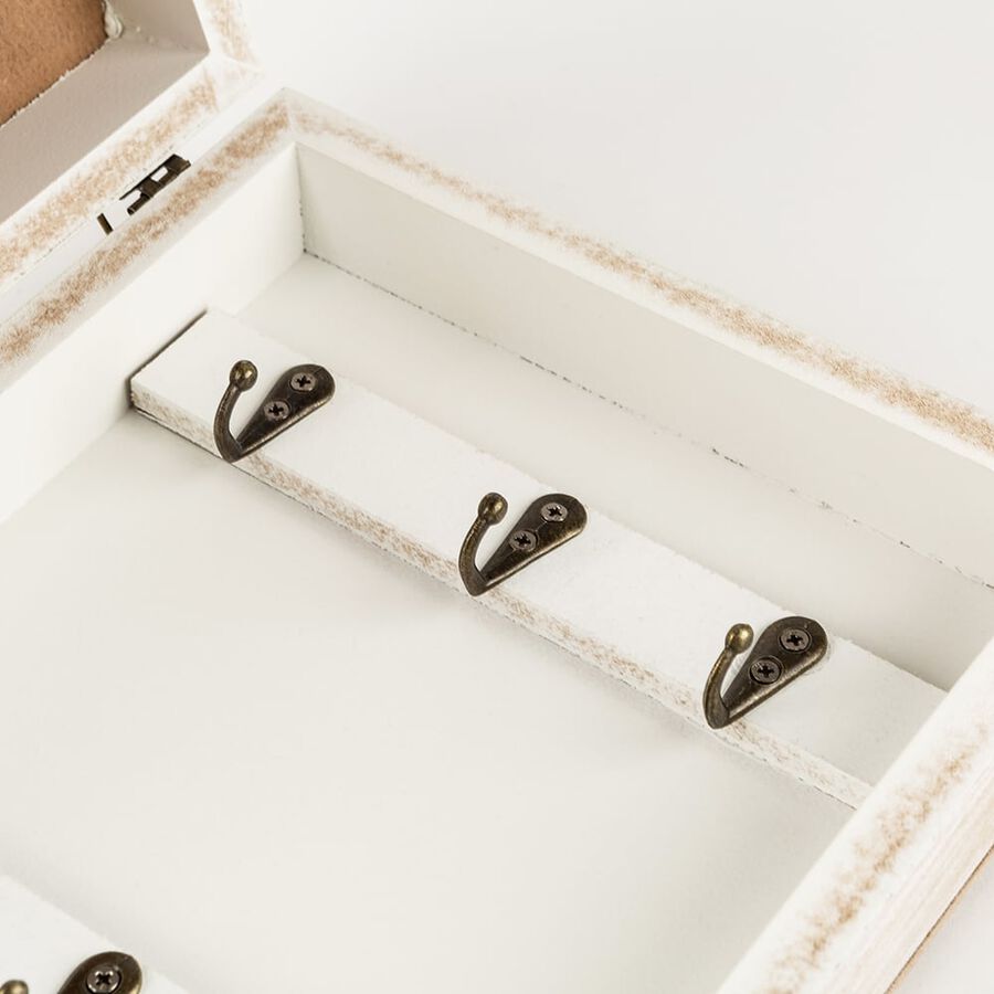 Caja cuelga llaves de madera Playa