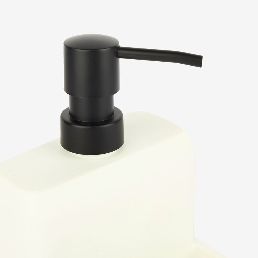 Dispensador de jab&oacute;n de cocina blanco 18,4cm