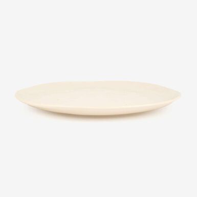 Plato llano de cerámica blanco Posima Ø26cm