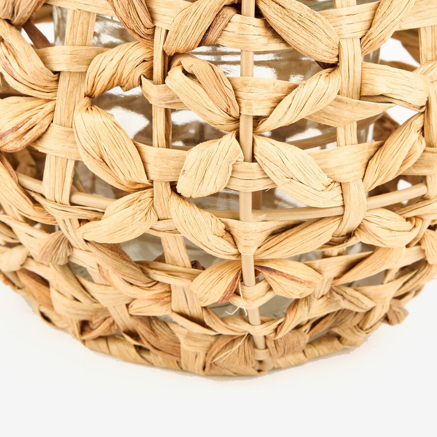 Farol de fibras naturales Fedik &Oslash;18x23cm