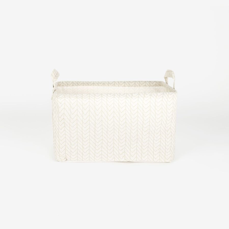 Cesta con asa de poli&eacute;ster Erase 32x21x19cm