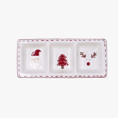 Bandeja de 3 de dolomita Reno 31x14cm Clau&Chloe