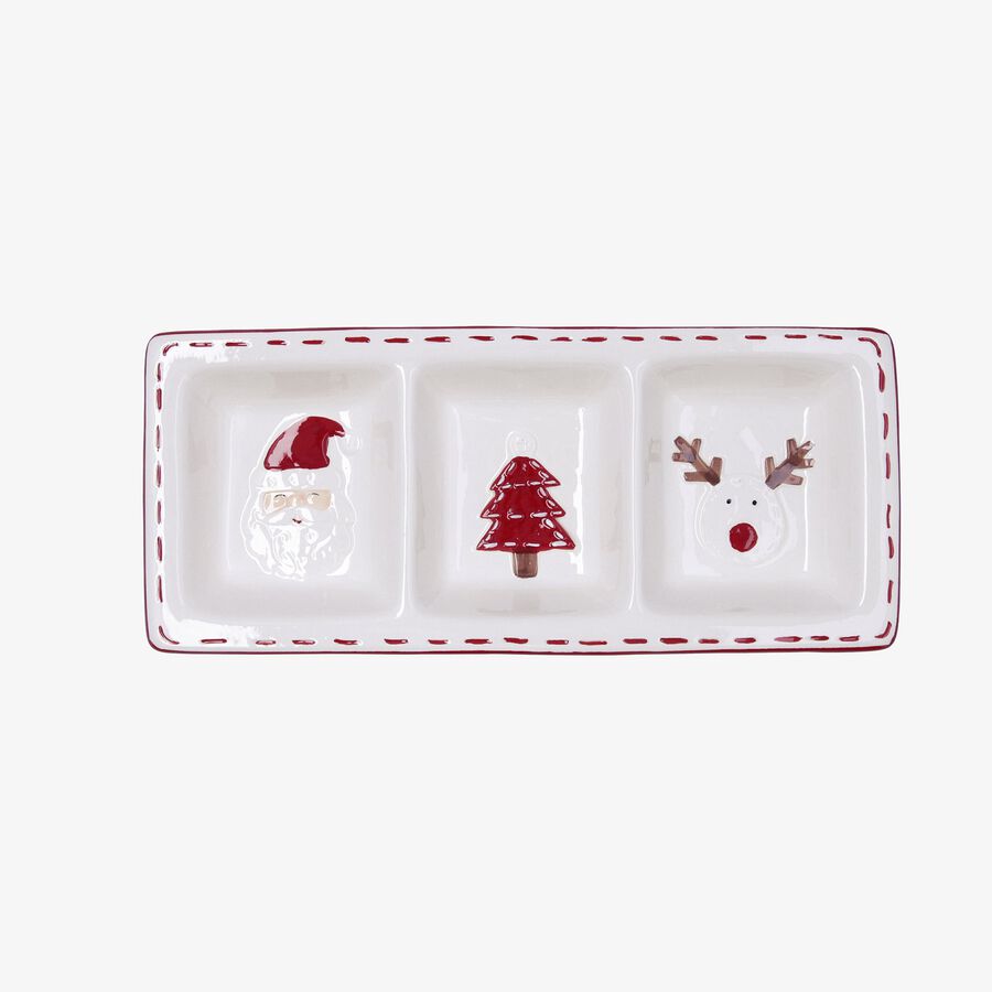 Bandeja de 3 de dolomita Reno 31x14cm Clau&Chloe