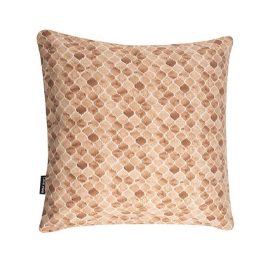 Funda de coj&iacute;n de algod&oacute;n stru marr&oacute;n en varias medidas