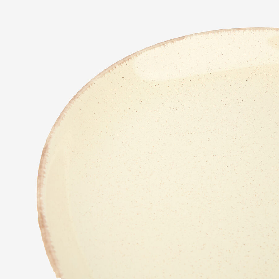 Vajilla de 18 piezas de cerámica blanca Coria