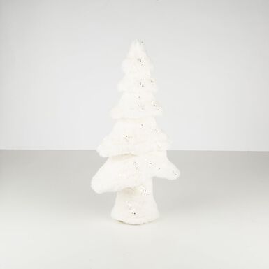 Árbol decorativo de Navidad blanco 32cm