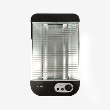 Tostadora horizontal de metal y plástico DCook 24x20cm 600W