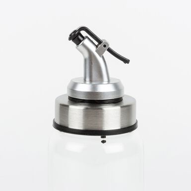 Aceitera con dosificador de acero inoxidable Len