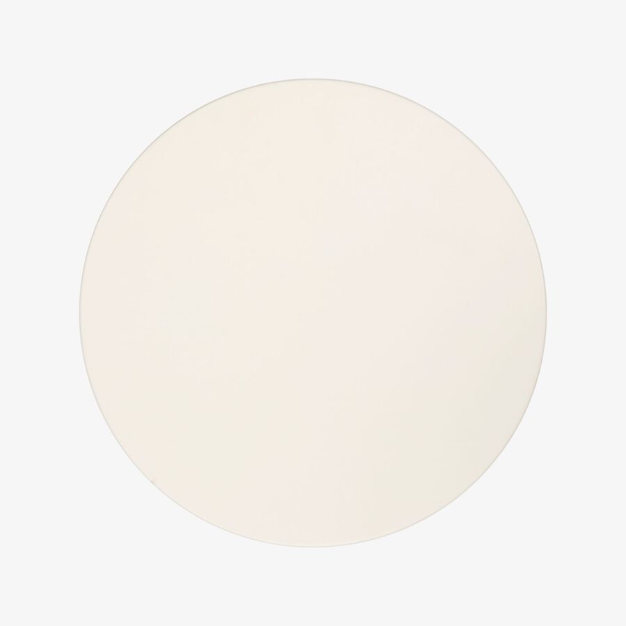 Mesa auxiliar de madera DM blanca Camelia &Oslash;40x51cm