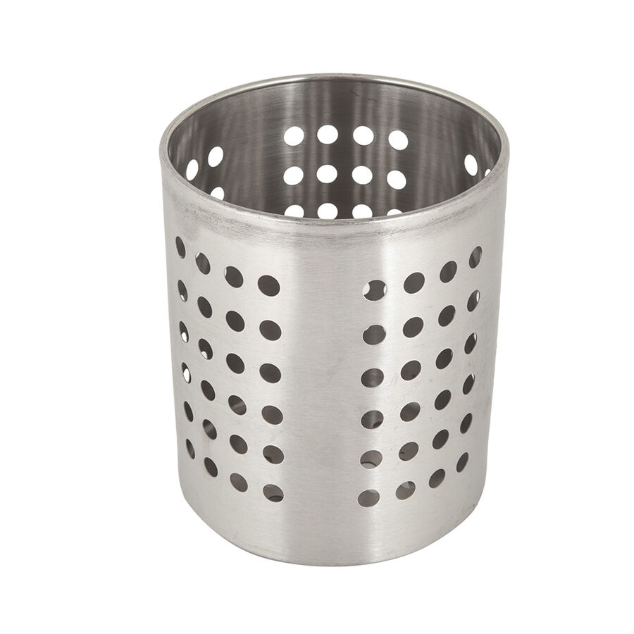 Escurrecubiertos de acero inoxidable 12x13cm