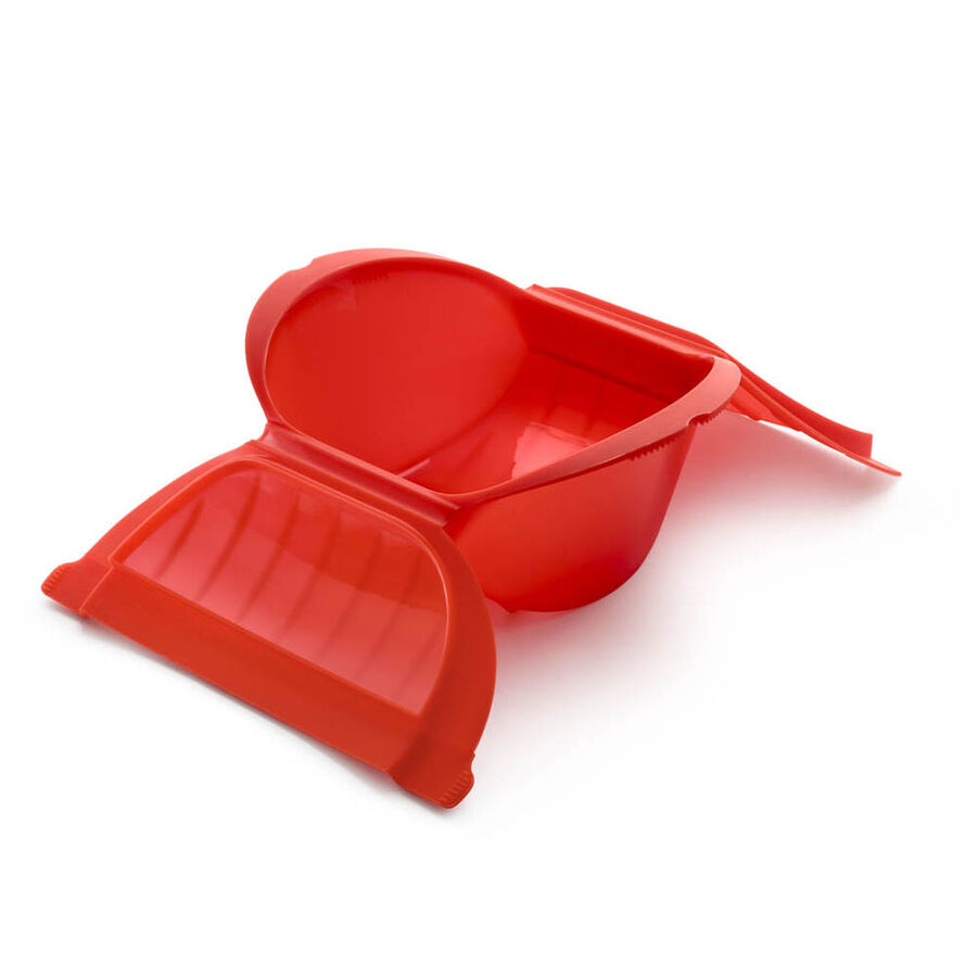 Estuche de vapor rojo para 3-4 personas - L&eacute;ku&eacute;
