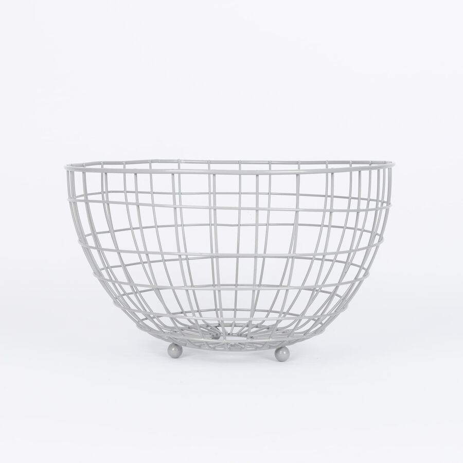 Frutero de metal gris Gabel