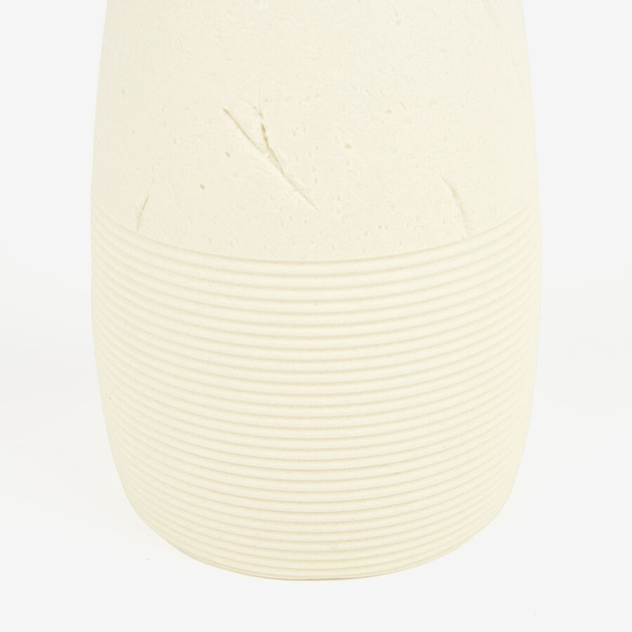 Dispensador de jab&oacute;n de ba&ntilde;o con efecto piedra Apolo &Oslash;7x14cm