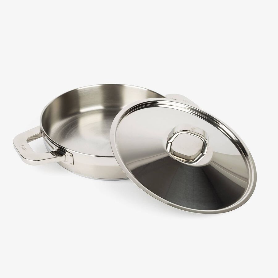 Rustidera de acero inoxidabe con tapa Advance &Oslash;28c