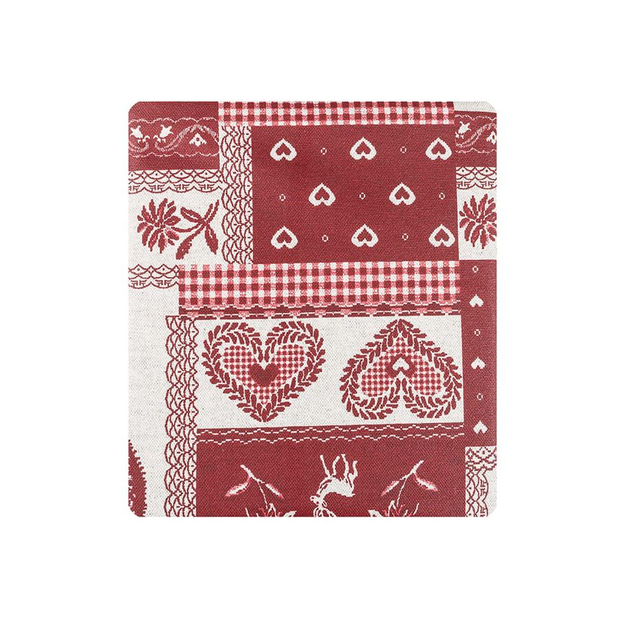 Mantel resinado Acme rojo 135x250cm