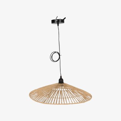 Lámpara de techo de metal y papel Ashlyn Ø50cm