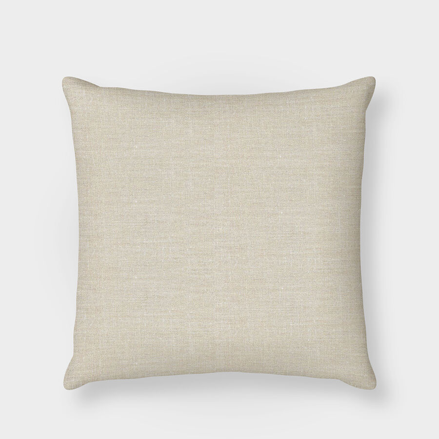 Funda de coj&iacute;n natural de 30% lino 45x45cm Clau&Chloe