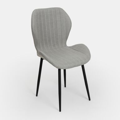 Silla de comedor gris Lydia 54x50x86cm Clau&Chloe