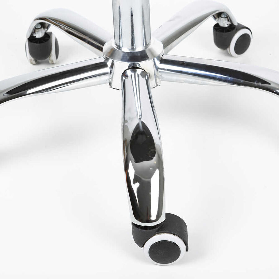 Silla de oficina negra Tulip 48x55x82cm