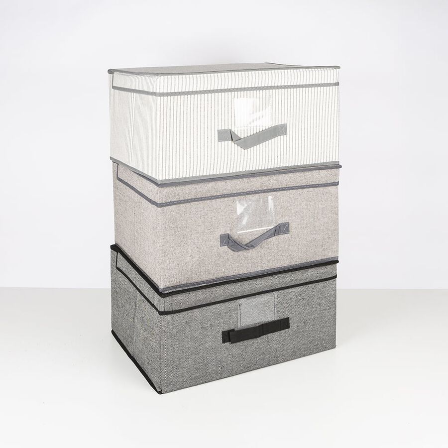 Caja de almacenaje 39x29x19cm en varios colores